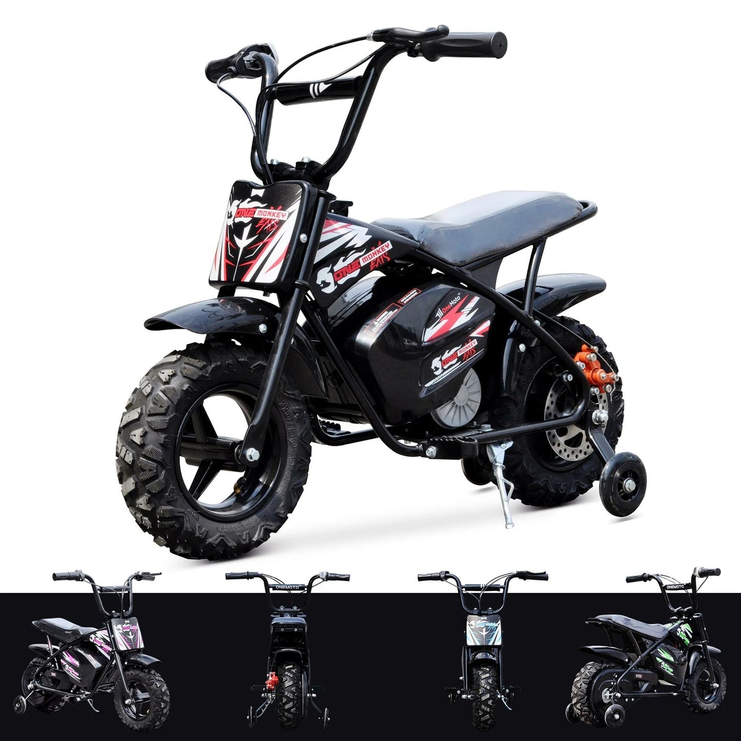 Kids 24V 250W Ride on Motorbike Money Bike - OneMonkey